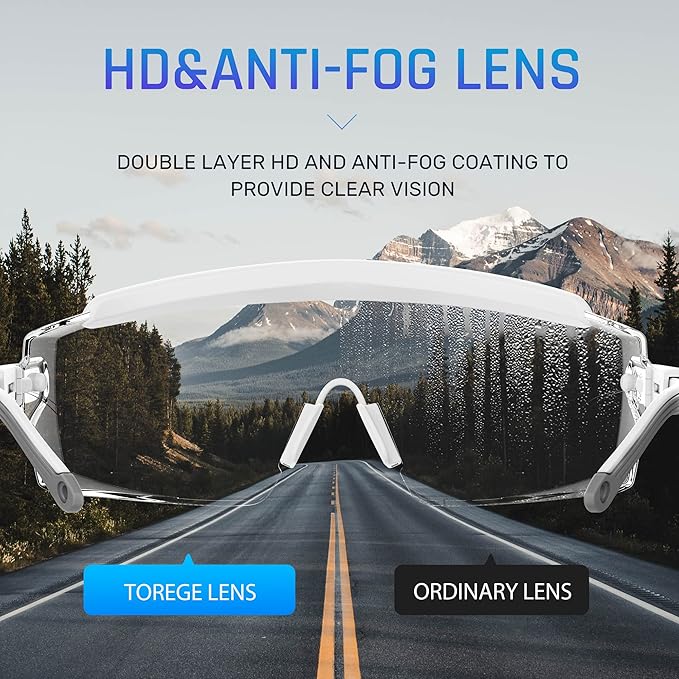 Anti Fog Safety Glasses Safety Goggles Over Glasses Protective Glasses with Anti Scratch Lenses Adjustable