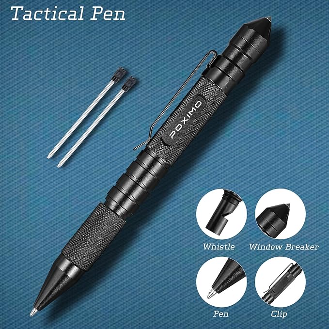 Multitools Gifts Set for Papa with 14-In-1 Multi-Pliers, Pocket Knife, Tactical Pen, Gifts for Grandfather Stocking Stuffers Multi-tools Kit(BEST GRANDPA EVER)