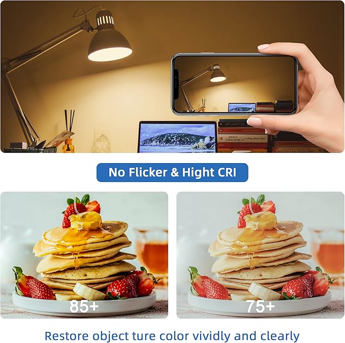 2.5 Inch E17 Intermediate Base LED Filament Bulb 360 Lumens, 2700K Soft White Dimmable Appliance Bulb AC 120V, UL Certified T8 Microwave Light Bulbs Under Hood for Refrigerator Stove 4Pack