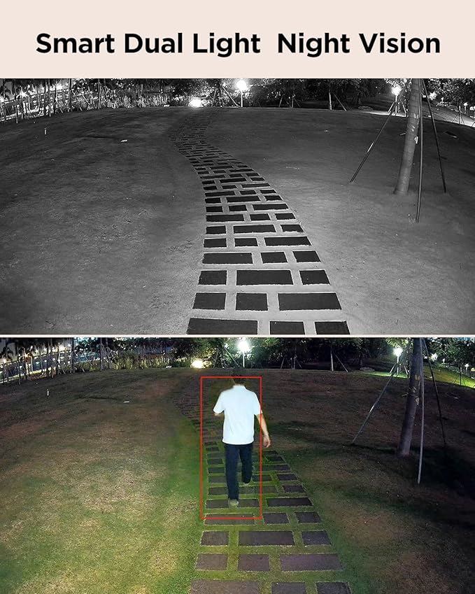 PoE Security Camera System 4K, 8X 8MP Wired Bullet IP PoE Cameras Outdoor Built-in Microphone, AI Human Vehicle Detection, 4K/8MP 8CH NVR 2TB HDD, Smart Color Night Vision, PB38F0808-8M