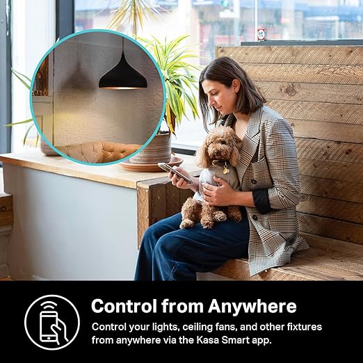 Kasa Smart Light Switch HS200P3, Single Pole, Needs Neutral Wire, 2.4GHz Wi-Fi Light Switch Works with Alexa and Google Home, UL Certified, No Hub Required, 3-Pack , White