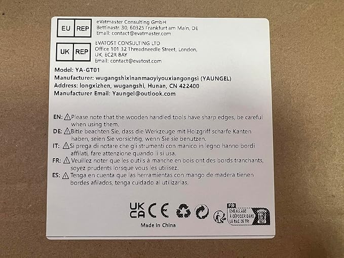 YAUNGEL Garden Tools - 10Pcs Garden Tool Set Heavy Duty Stainless Steel Gardening Supplies Hand Tools with Wooden Handle, Storage Tote Bag, Ideal Gardening Gifts for Women and Men, Black