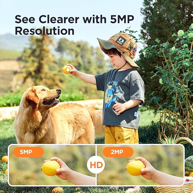 TIGERSECU 5MP Metal Long Range Security Camera for DVR, Weatherproof for Indoor/Outdoor Use, Hybrid 4-in-1 with OSD Switch, for TVI, CVI, AHD, CVBS DVR (Power Supply and Coaxial Cable Sold Separately)