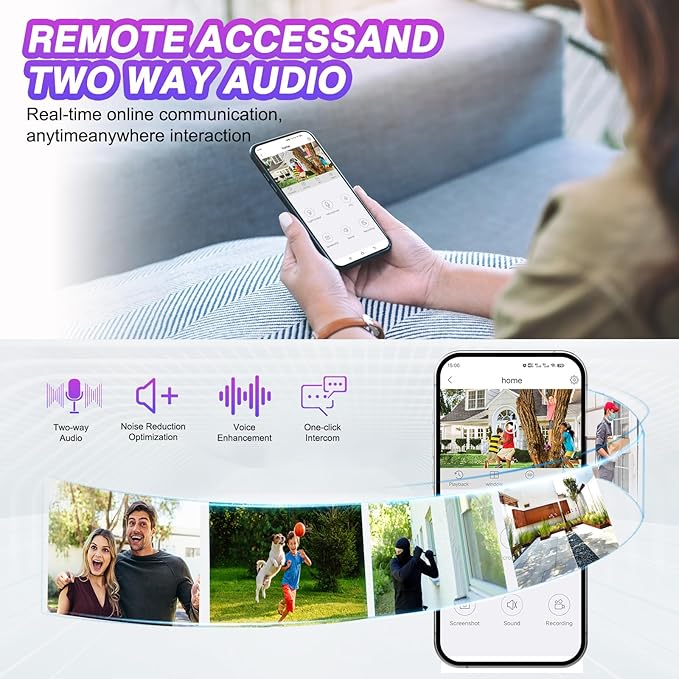 Upgraded 5MP PTZ Camera Outdoor, 5G Wireless Security Camera,Pan Tilt Zoom (5xDigital) IP Camera,Outside Cameras for Home Security with 24/7 Recording,3K Color Night Vision,AI Floodlights&Siren Alarm