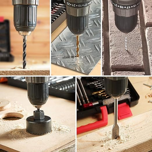 KingTool Drilling and Driving Accessory Kit (KingTool 318-Pieces Screwdriver and Drill Bit Set)