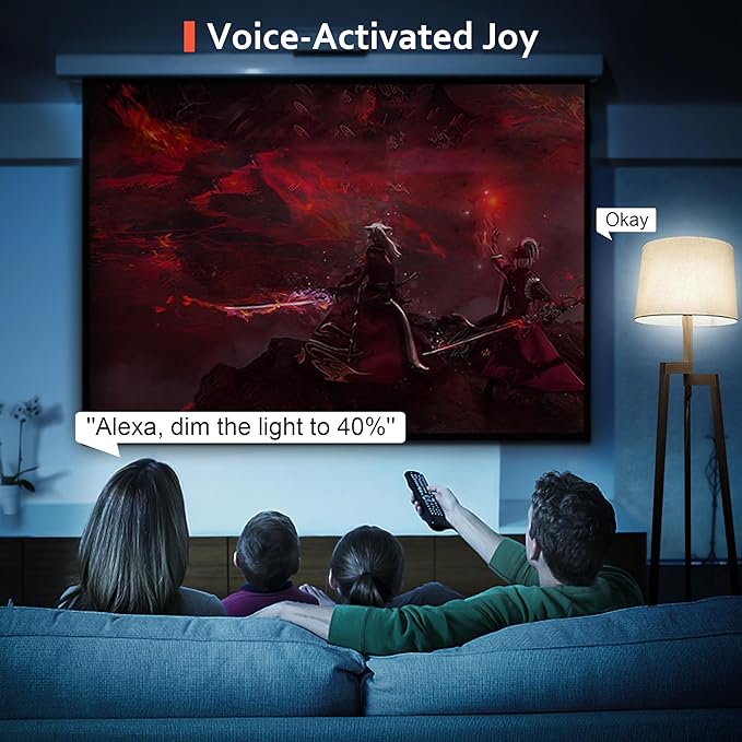 OHLUX Smart Light Bulbs 8Pack, WiFi & Bluetooth, RGB Color Changing, 100W Equivalent, Dimmable, A19 E26 110V, Compatible with Alexa, Google Assistant, Music Synic