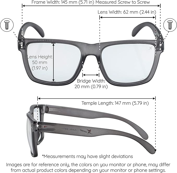 X Power ANSI Z87+ Extra Large Weekenders Safety Sunglasses Impact Resistant Polycarbonate Lens & Frame (Made In Taiwan)