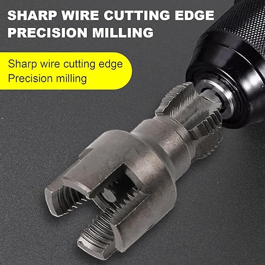 PVC Pipe Threading Tool Kit, 1/2 and 3/4 inch Dies, Internal and External Threader Set, 2-Piece