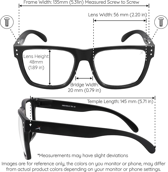 X Power ANSI Z87+ Extra Large Weekenders Safety Sunglasses Impact Resistant Polycarbonate Lens & Frame (Made In Taiwan)