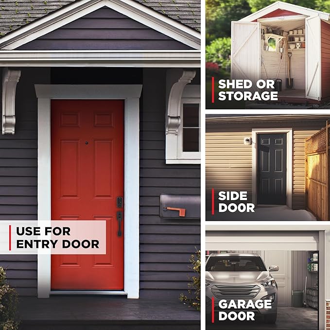 Kwikset SmartCode 270 Keyless Entry Electronic Touchpad Deadbolt Door Lock with Auto-Lock, Custom User Codes, Advanced Security in Venetian Bronze Traditional