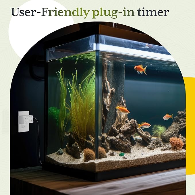 TG 8-Hour Indoor Countdown Plug-in Timer, Timer for Electrical Outlets, 15-30 Min 1-2-4-8 Hour, for Fans or Lights, UL Listed, 1/4 HP, 2 Pack