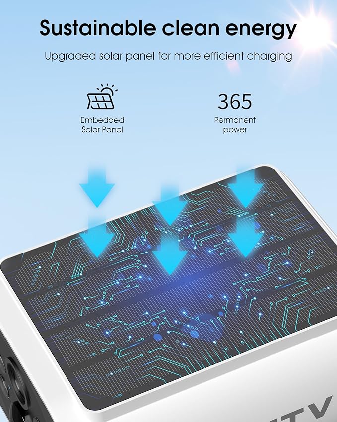 Solar Security Camera Outdoor Wireless, 4MP Battery Powered Home Surveillance Camera with Embedded Solar Panel, PIR Motion Sensor, 2.4G/5G Dual Band WiFi