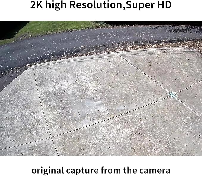 Security Cameras Wirelss Outdoor Solar Powered for Home Security, 360 View Outside Camera,Motion Detection,10x Hybrid Zoom PAN Tile,IP-65 Weather Proof (4 Pack)