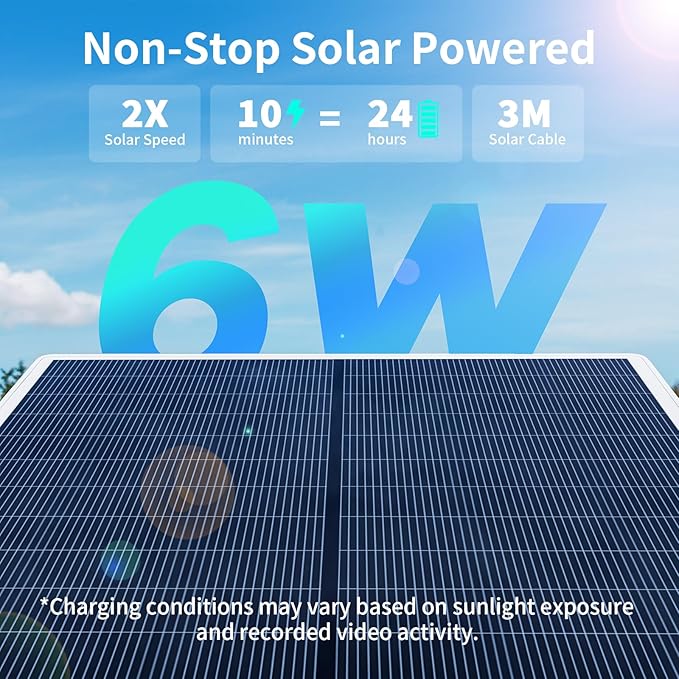 4G LTE Cellular Security Cameras Outdoor, 2 Pack No WiFi Security Camera Solar Powered with 360° View, 2K Color Night Vision, Includes SIM Card(Support Verizon/AT&T/T-Mobile)