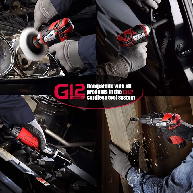 ACDelco ARI12105T G12 Series 12V Cordless Li-ion ¼” 82 ft-lbs. Impact Driver (Bare Tool)
