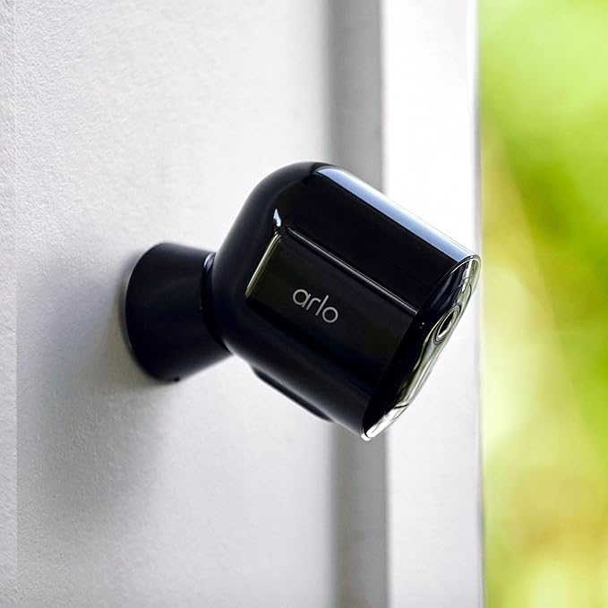 Arlo Magnetic Wall Mounts - Arlo Certified Accessory - Set of 2, Indoor or Outdoor Use, Works with Arlo Pro 5S 2K, Pro 4, Pro 3, Ultra 2, and Ultra Cameras, Black - VMA5001