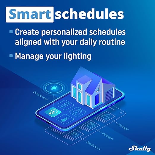 Shelly Wave 2PM US LR UL | Z-Wave Long Range Smart Switch Relay, 2-Channel 16 A with Power Metering | Home Automation | High Compatibility | Easy Installation | iOS Android App