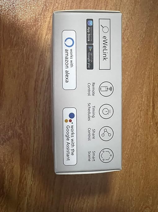 WiFi Wireless Temperature Controller,ewelink app Remote Dry Contact Smart Relay,Compatible with Alexa Google Assistant