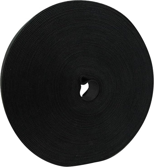 27 Yards x 1Inch Reusable Cable Ties - BSELEYY Adjustable Cord Straps Cable Management Tape Cord Organization Straps Hook Loop Tape Cord Wrap for Home,Office, Wire Bundling