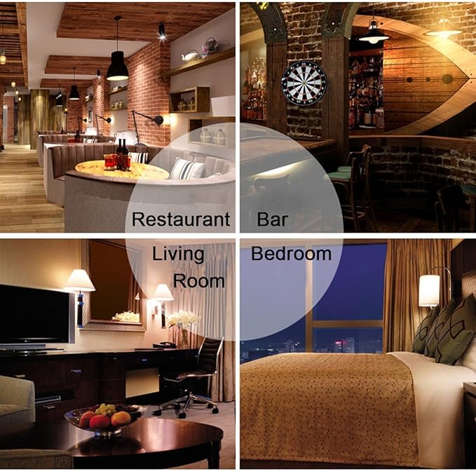 Leools T10 Led Bulbs,12W Dimmable Tubular Led Bulb,100 Watt Equivalent Edison Style Vintage LED Filament Light Bulb, E26 Long Tube Bulb,2700K Soft Warm White,7.3in(185mm),3-Pack.