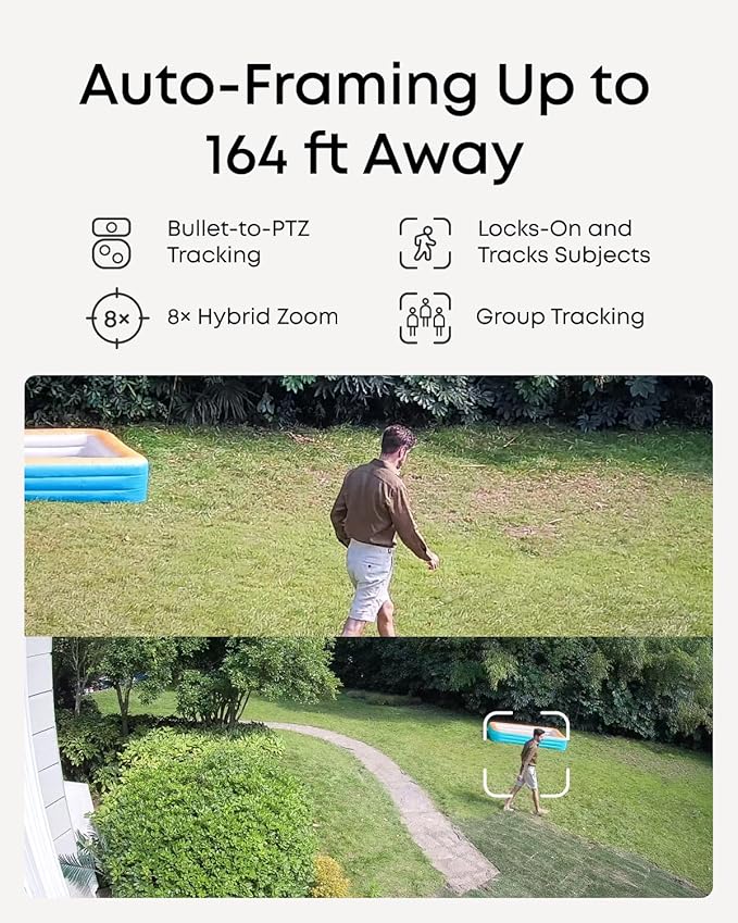 eufy PoE NVR Security Camera System S4, 24/7 Recording,16CH, 2TB HDD, 2 Bullet-PTZ Cams, 2 Turret Cams, 360° PTZ, AI Auto Framing & Tracking, Smart Video Search, Color Night Vision, Plug & Play