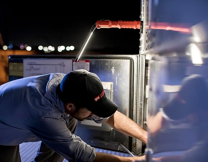 Streamlight 76801 Stinger Switchblade 800-Lumen LED Light Bar with 120V/100V AC Charger, 1 Holder, Red