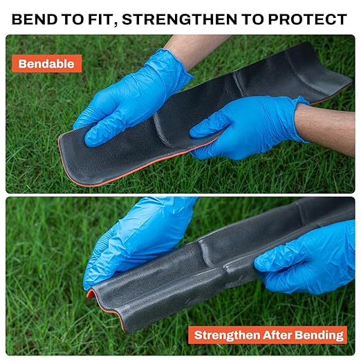 RHINO RESCUE First Aid Splint 36" X 4.3" Orange-Gray, Keep Bones in Position (4, Splint Bundle)