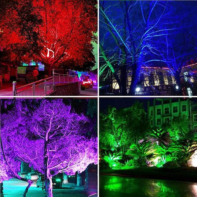 ALIDE MR16 GU5.3 Blue Led Bulbs 5W,20W 35W 50W Halogen Equiv,Low Voltage 12V MR16 Blue Color Bulb Spotlights for Outdoor Landscape Flood Yard Garden Tree Pool Step Lighting,Not Dimmable,38 Deg,6 Pack