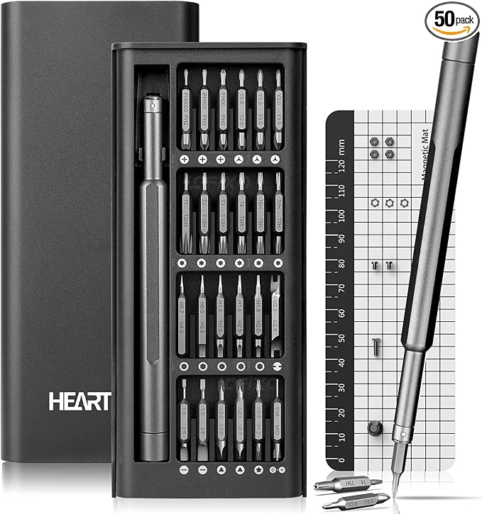 Screwdriver Set Star Pentalobe P5/P2 Triangle Triwing Y000 Y00 for Iphone/macbook/laptop/PC/xbox/Switch Controller Screwdriver Phillips,FlatHead Glasses Repair Kit Compatible with torx T8/T6/T5/T9/T10