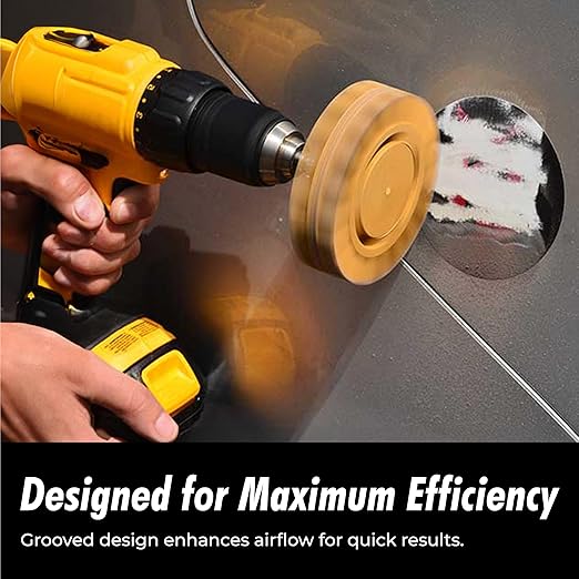 4-Inch Car Sticker Remover Kit - 2 Pack, Soft Rubber Decal Eraser Wheel Tool for Cars - Safe Adhesive Remover for Glass and Metal - Emblem and Vinyl Lettering Removal with Drill Adapter