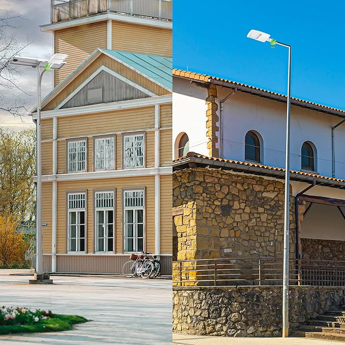 150W LED Shoebox Pole Light for Parking Lots - White 5000K, Dimmable, 21000LM, Surge Protection Built-in, Replaces 450W MH/HPS, Outdoor Area Street Lighting, 100-277V, DLC & UL Certified.