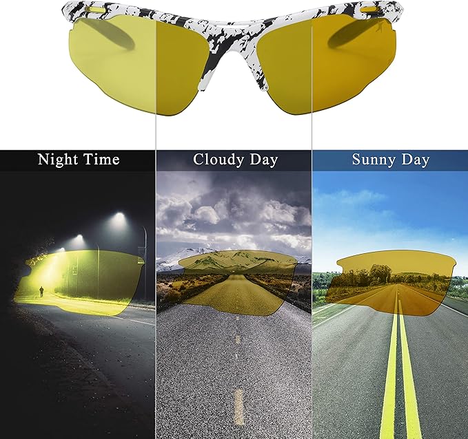 X Power Photochromic Lenses Safety ANSI Z87+ Impact Resistant Polycarbonate Lens & Frame