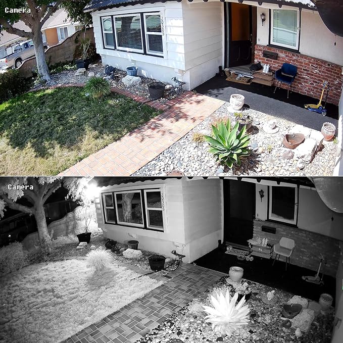 16 Channel Security Camera System 4K PoE, 16x 8MP Wired IP Turret Dome Camera with AI Human Vehicle Detection, Built-in Mic, Remote Access 24-7 Recording, 4K 16CH NVR 4TB HDD, PD93A1616-8M