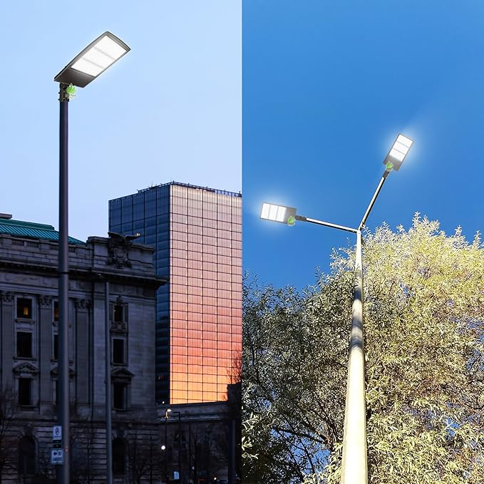 480V 450W LED Parking Lot Pole Light, LED Area Shoe Box Light for Sport Court Parking Lot Street Areas 63000LM 1500W MH/HPS Equiv. 5000K 480V DLC UL Certified