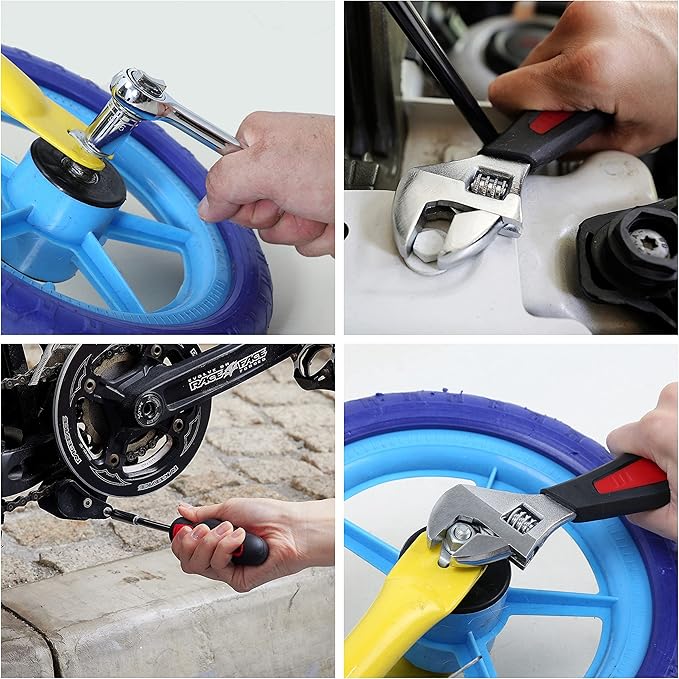 149 Piece Home Tool Kit for Home, Apartment, Office, Mechanic, Men, Car, Automotive, Hand Tool Kit and as A Gift