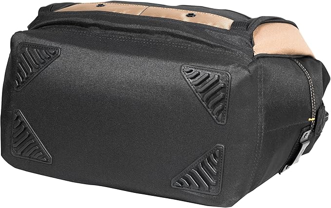 Custom Leathercraft1537 Multi-Compartment Tool Carrier, 30 Pocket, 13 In.