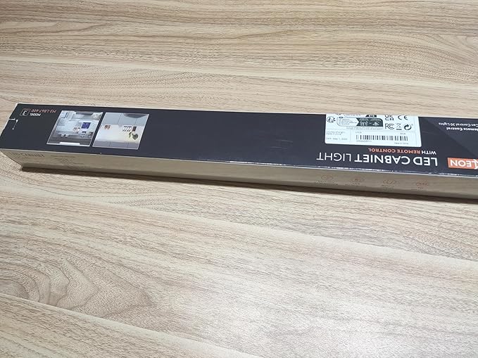 204 LED Under Cabinet Lights Wireless with Full Lighting,Rechargeable Closet Lights with Remote and Motion Sensor Indoor,Under Counter Light with CCT and Dimmable for Kitchen,Stair(3 Pack,23.6inch)