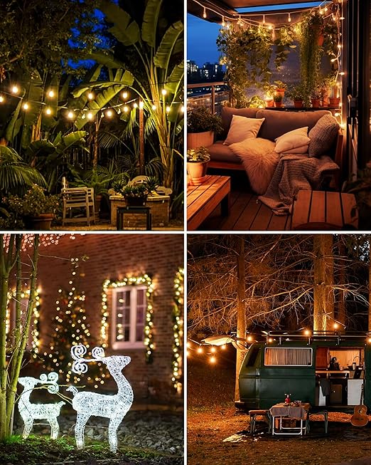 DEWENWILS Outdoor Remote Control Outlet, 15A Wireless Remote Control Switch, 100FT Control Range & 14AWG SJTW Power Cord, Weatherproof for Lights Outdoor Appliances, FCC Listed