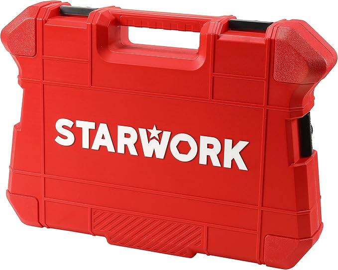 TRUE MECHANIC 303-Piece Mechanics Tool Set, 120T Ratcheting Wrench, Professional, SAE/Metric