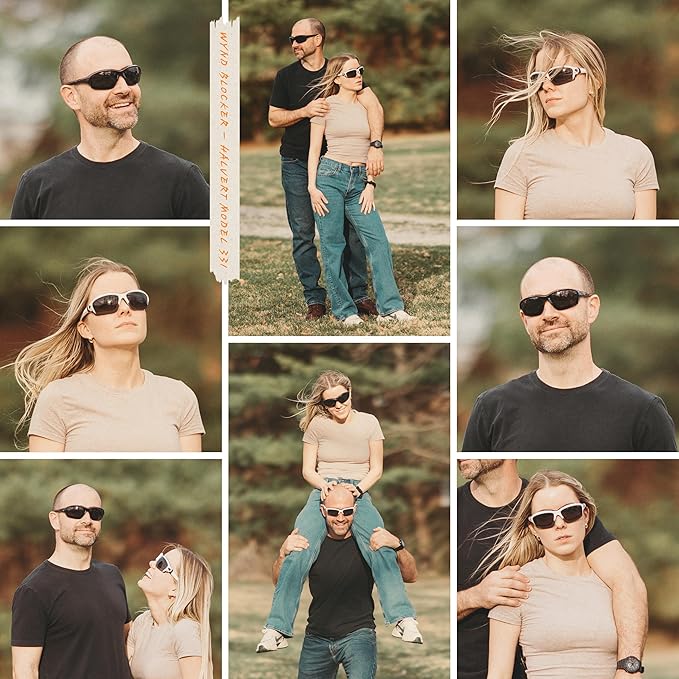 WYND Blocker Motorcycle Riding Glasses Extreme Sports Wrap Sunglasses