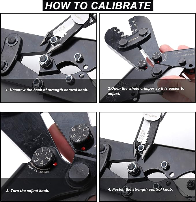 Yangoutool Wire Rope Cutting and Crimping Tool Sheet Metal Crimper Swaging Tool for Aluminum Oval and Double Barrel Stop Ferrule Loop Sleeves 1/16 to 1/8 Inches Cable End Hanging Ring Fixing Plier