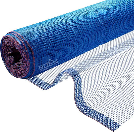 Debris Safety Netting Fire Retardant (4' x 150', Blue)