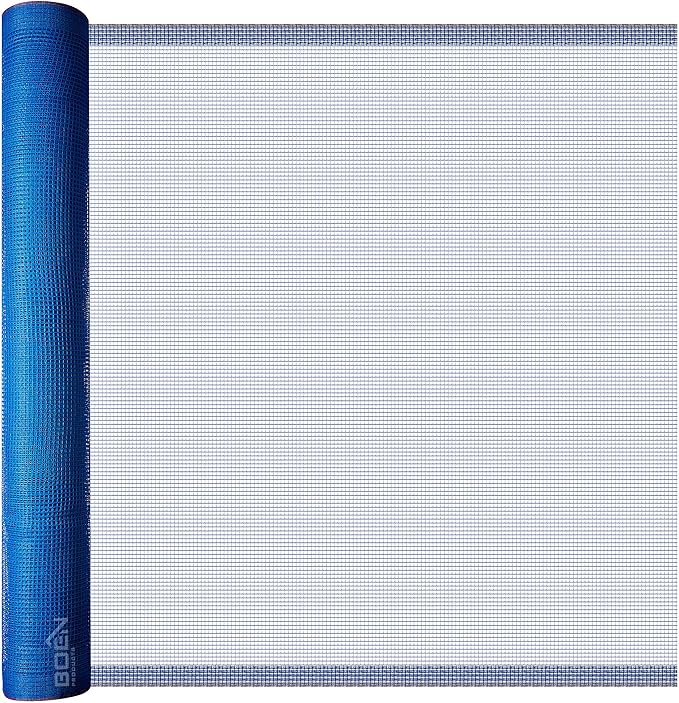 Debris Safety Netting Fire Retardant (4' x 150', Blue)